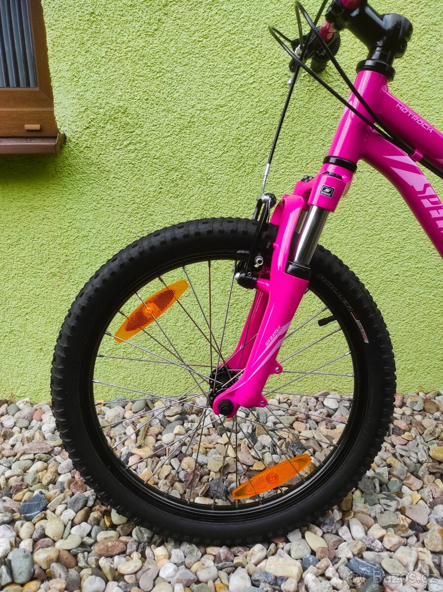 Značkové dětské kolo SPECIALIZED 20" (růžová) - 10