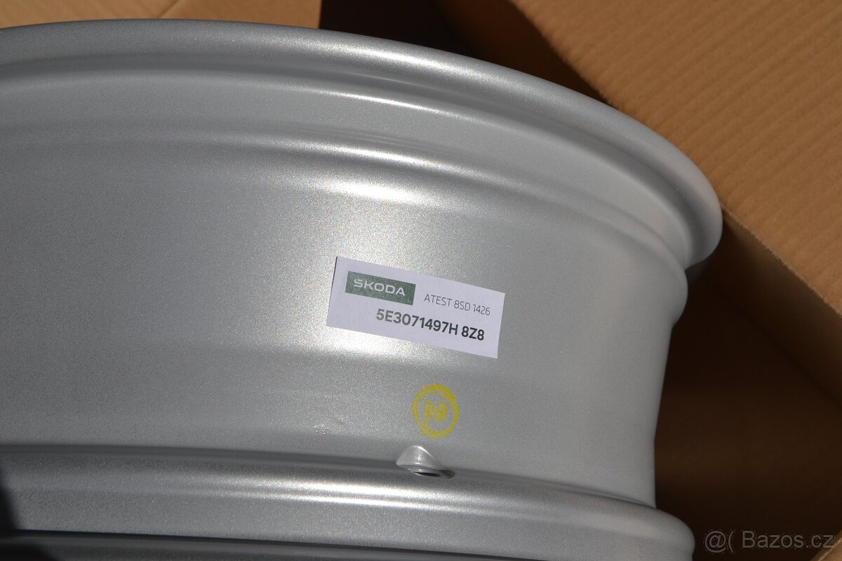 Škoda Octavia IV(RS)- 17 NOVÉ orig.alu disky 6.5Jx17,5x112 - 10