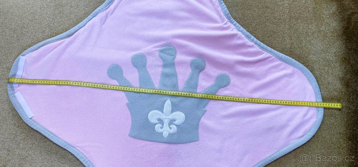 Fleecová zavinovačka pro princezny Lodger; dvojčata - 10