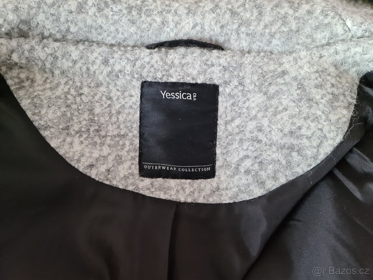 Vlněný kabát C&A vel. 36/38 - 10