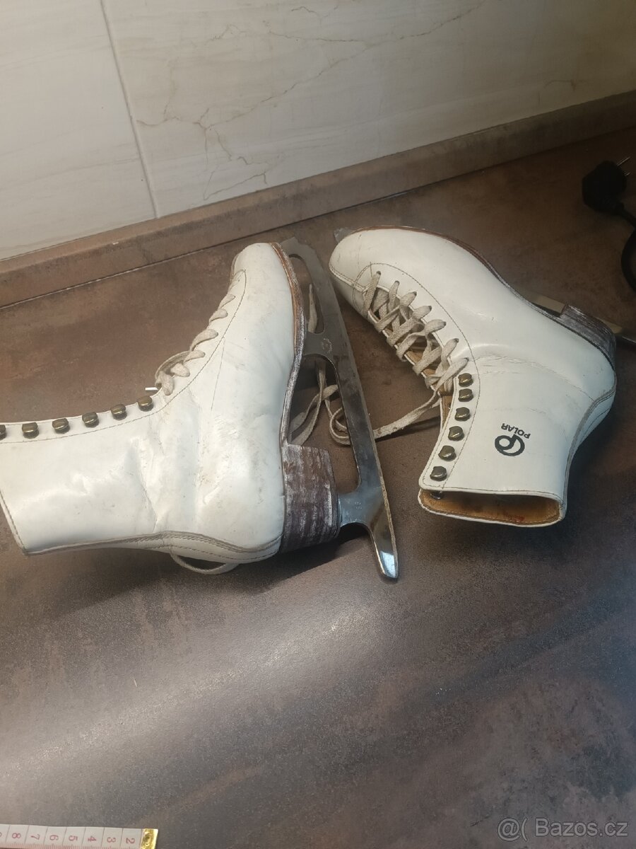 Dívčí holčičí zimní lední brusle vel. 35 - 10