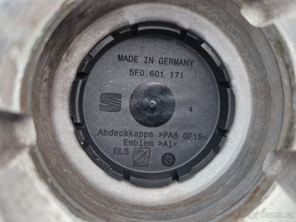 SEAT - SADA 4 ORIGINÁLNÍCH HLINÍKOVÝCH DISKŮ 6,5JX17H2 ET48 - 10