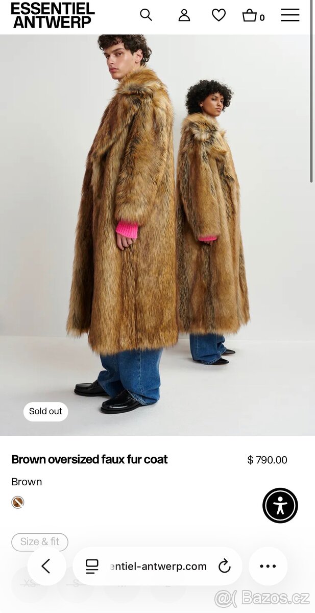 Nový luxusní kožich unisex Essentiel Antverp - 10