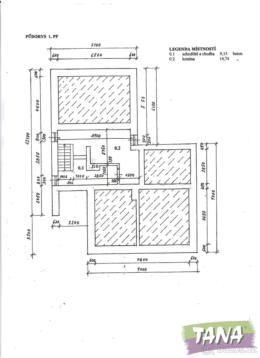 Prodej rodinného domu 6+2 ve městě Sadská, okr. Nymburk, vel - 10