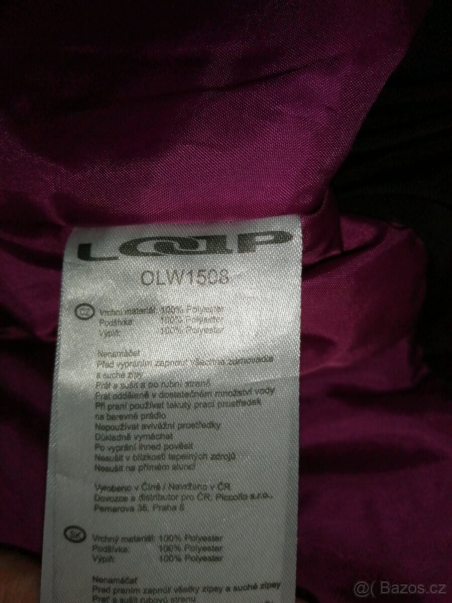 Dámská / dívčí zimní lyžařská bunda zn. Loap vel. S - 10