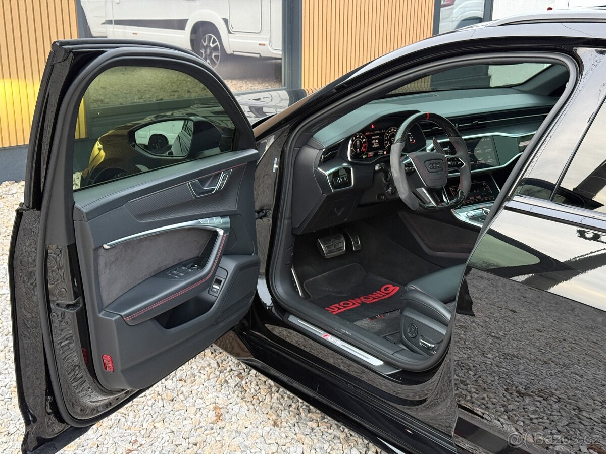 Audi RS6 Avant Ker. brzdy, Natáčanie, B&O, Pano, SoftClose - 10