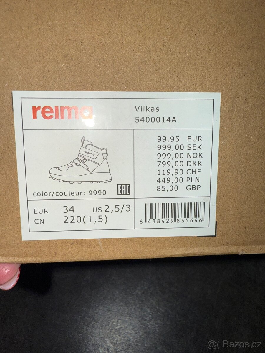 Zimní boty Reima Tec 34 Vilkas - 10