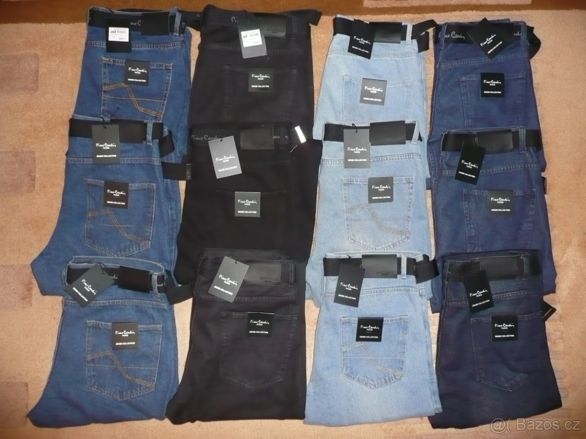 NOVÉ Rifle PIERRE CARDIN W38/L30=51/106 jeansy kalhoty džíny - 10