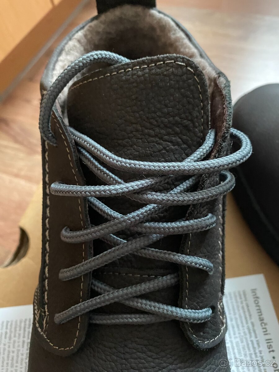 Nové pánské kožené zimní boty Baťa s kožichem - č. 44 - 10
