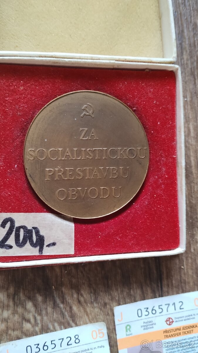 Plaketa, bankovky atd. - 10