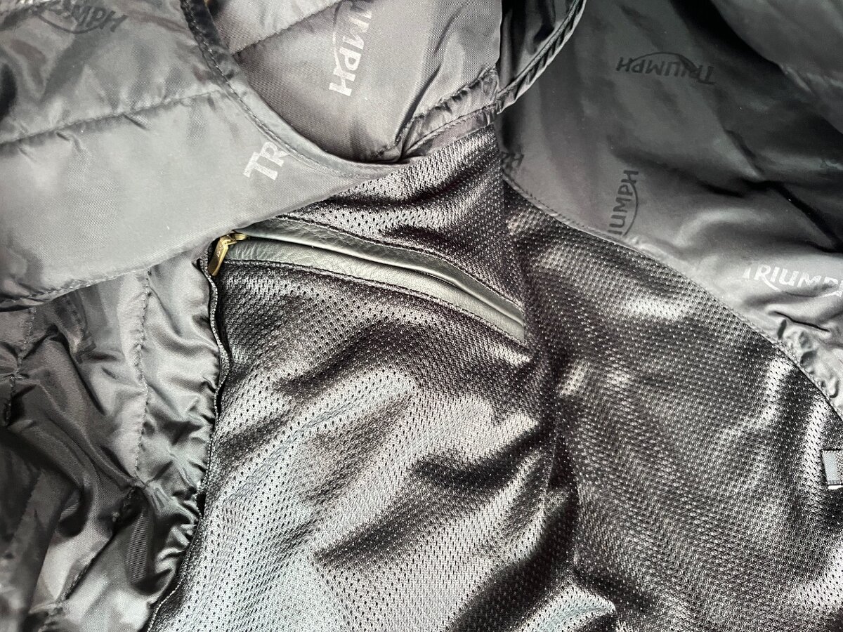 Triumph Edmonton Jacket - kožená bunda - NOVÁ - 10