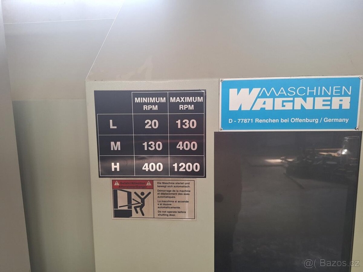 CNC soustruh Wagner WDR 1000 CNC - 10