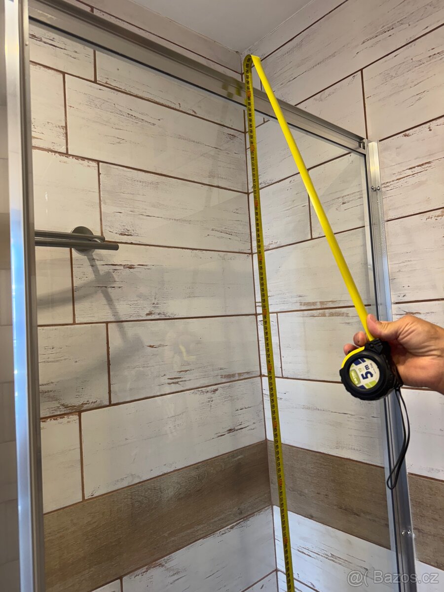 Sprchový kout (vanička a zástěna) 90x120 - 10