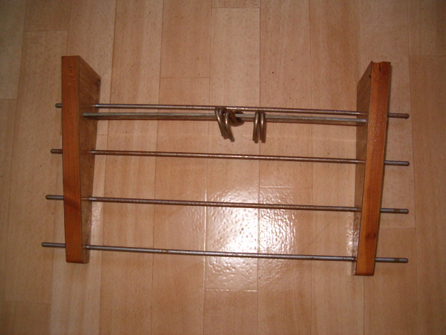 Retro poličky, stolky, slunečník, schránky, botník, suš - 10