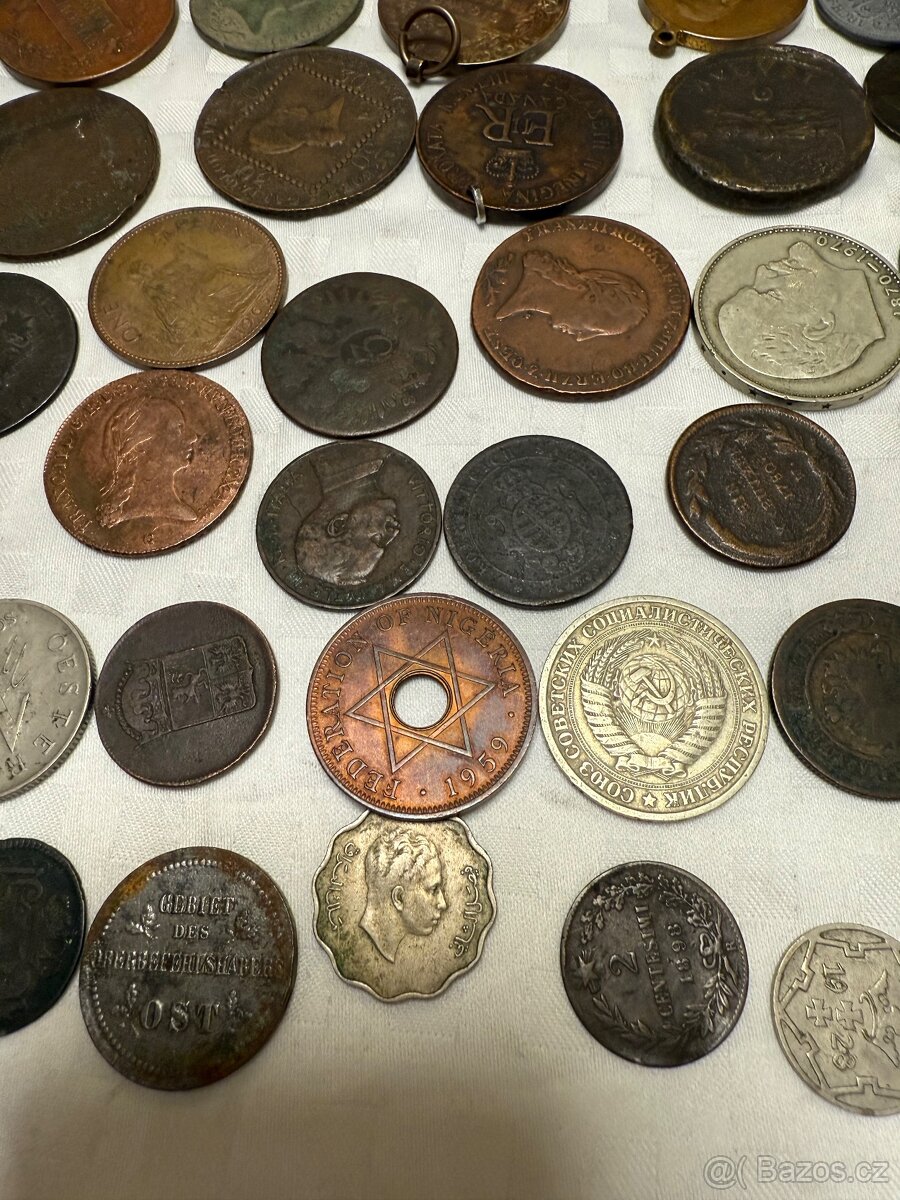 Prodám mix různých mincí. - 10
