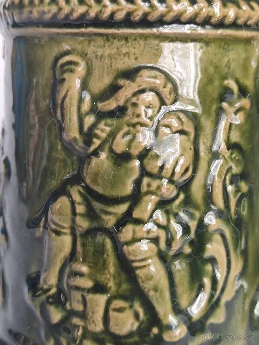 Starý pivní korbel Pivovar u Fleků Praha, pošta 79.- - 10