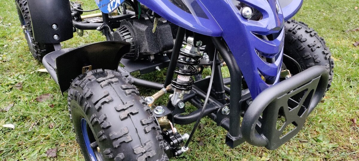 Nová modrá dětská čtyřkolka 50ccm Dragon - 10