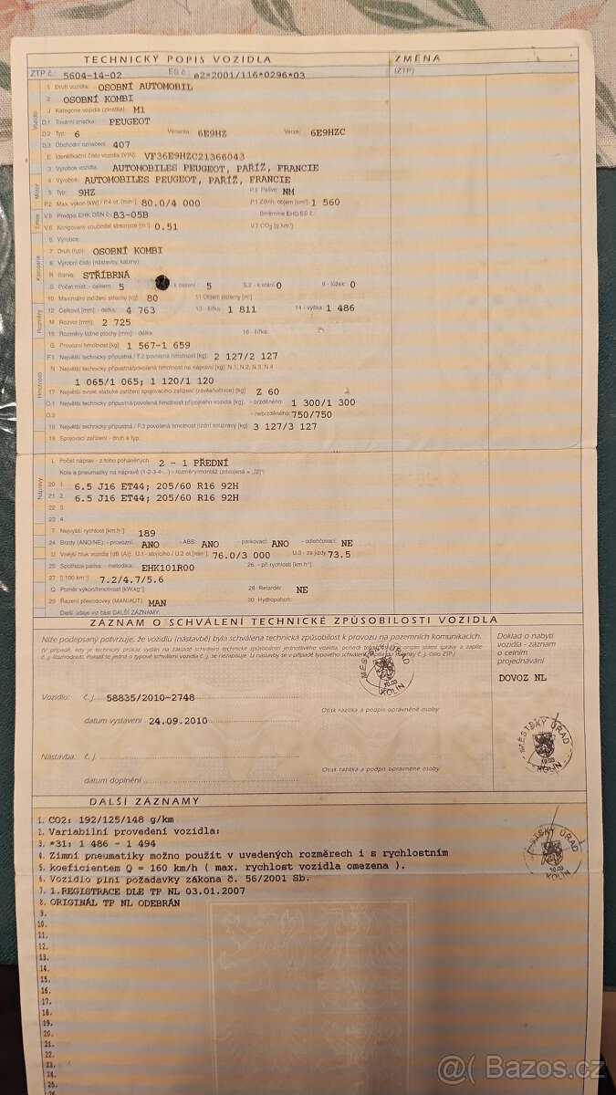 PEUGEOT 407 COMBI - 10