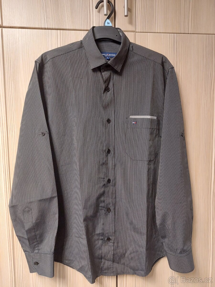 Pánská košile TOMMY HILFIGER VeL.S - 10