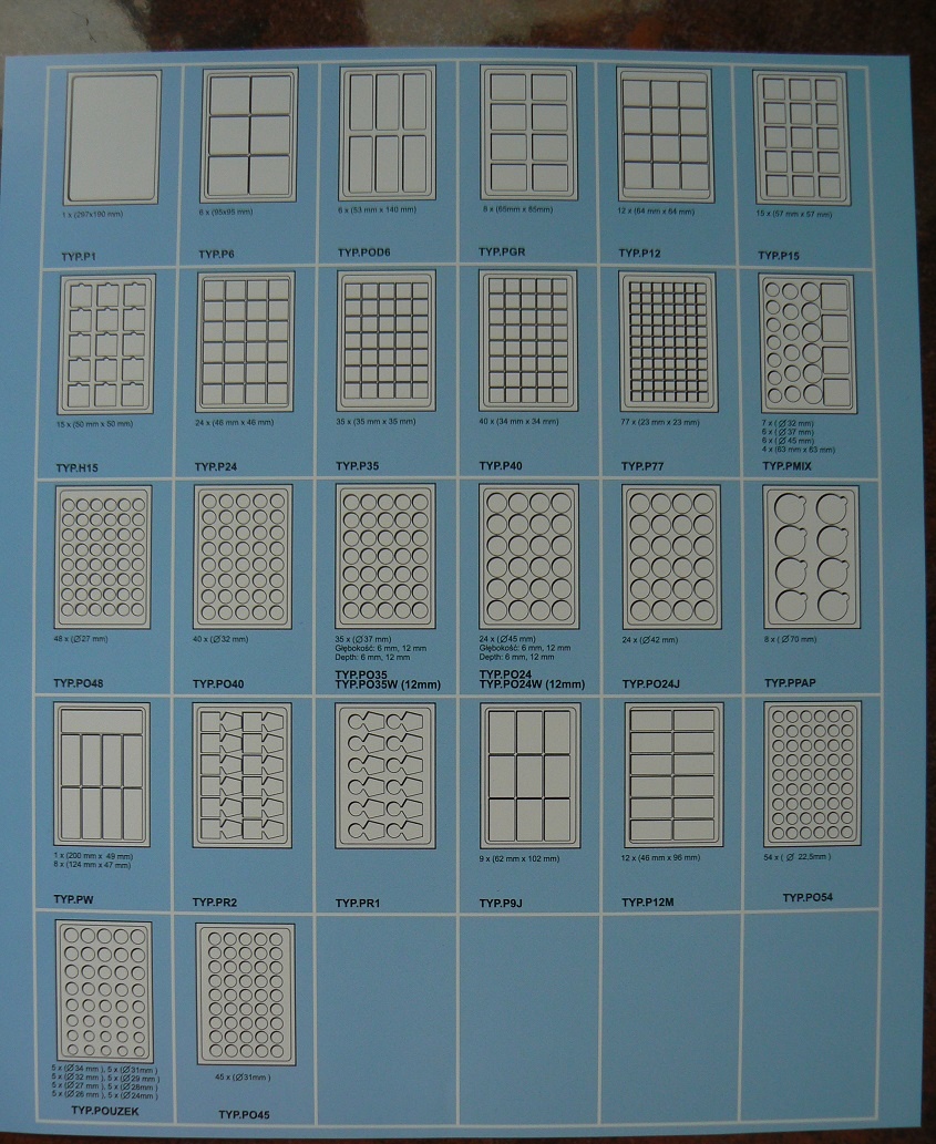 Kufříky a palety na uložení vaší zbírky mincí, medailí a pod - 10