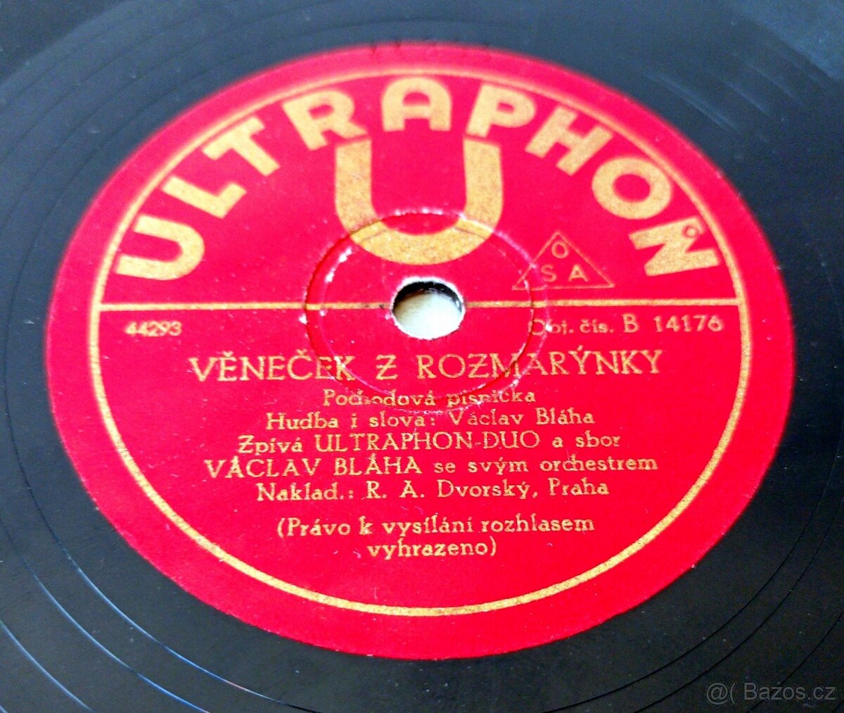 Ke starým gramofonům na kliku - R. A. Dvorský, 4 gramodesky - 10