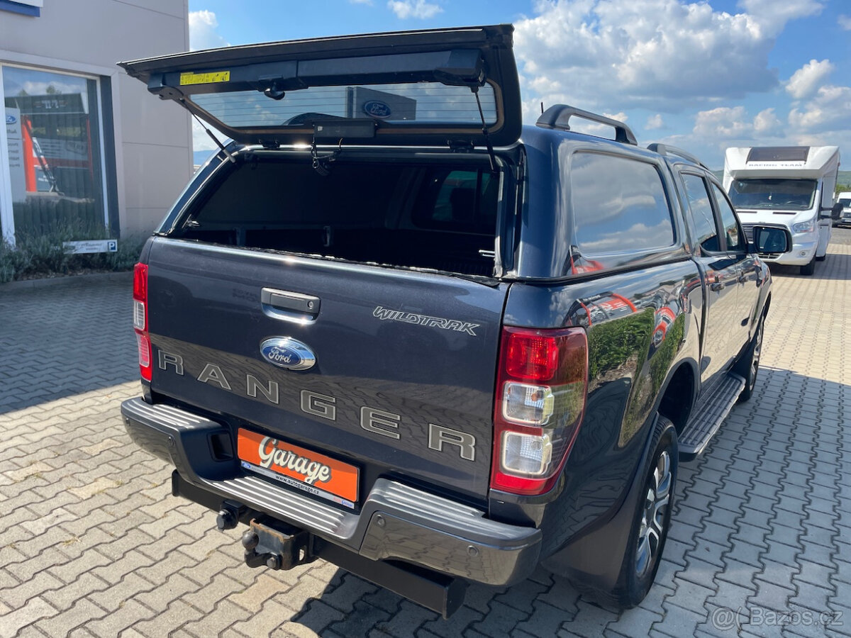 Ford Ranger 2.0 EcoBlue WildTrak ČR 1.majitel - 10