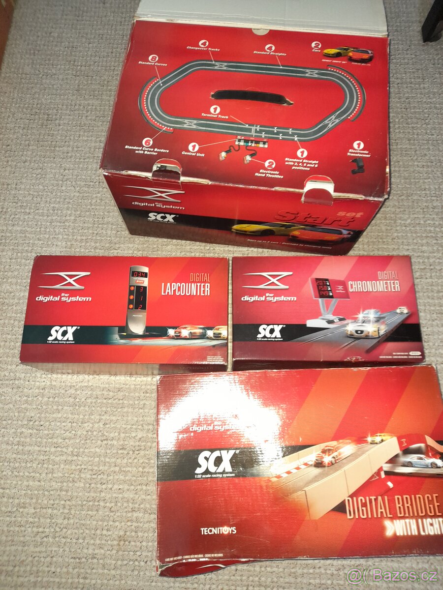 Scx digitální autodráha,velký set - 10