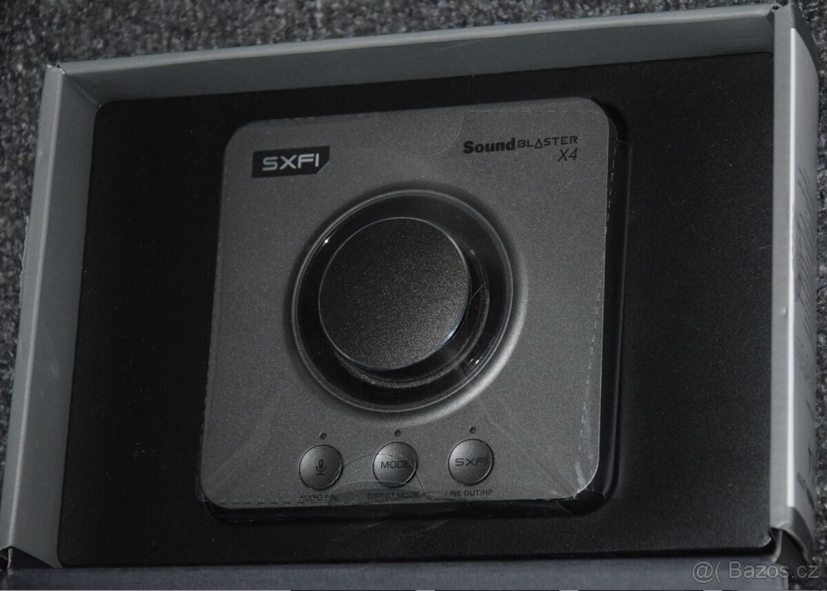 Creative Sound Blaster X4 externí Hi-res 7.1 USB DAC, nová - 10