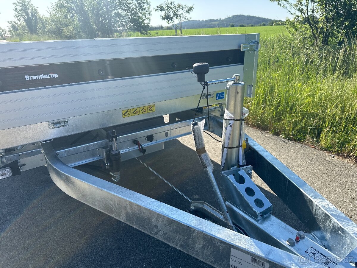 Přívěsný vozík sklopný 375x180cm 3500kg - 10