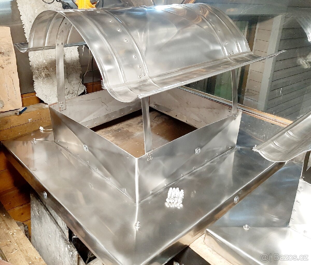 STŘÍŠKA NA KOMÍN NAPOLEON Nerez, pozink, měď.. - 10