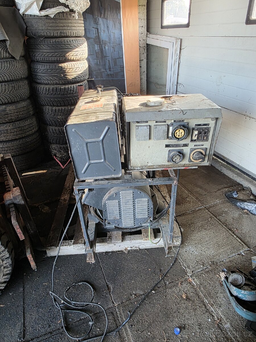 Prodám elektrocentrálu Slavia des 30a 30kw - 10