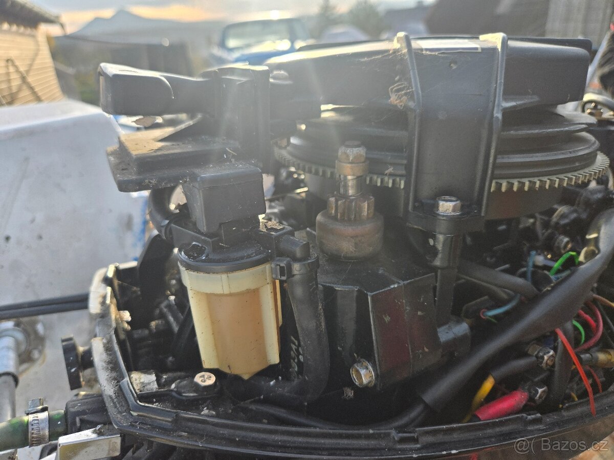 Lod, člun 5x1.9m, i vlek, motor elektrický start - 10