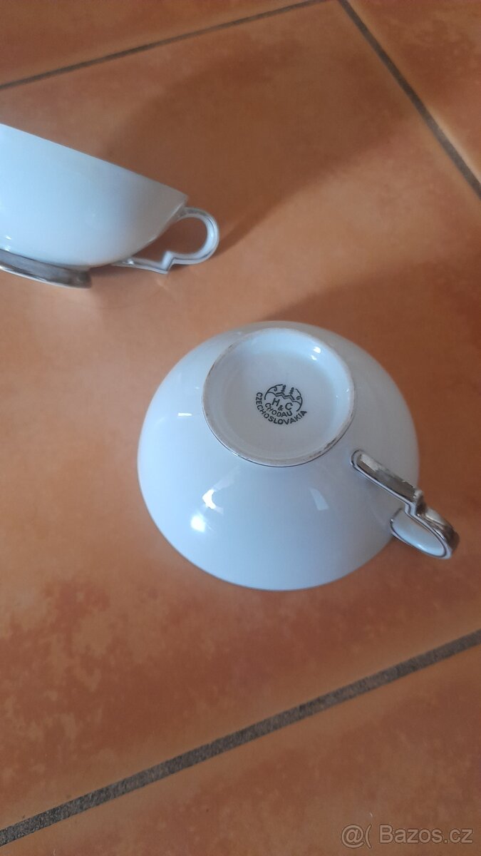 Porcelán H&C CHODOAU - ART DECO Haas a Czjzek - 10