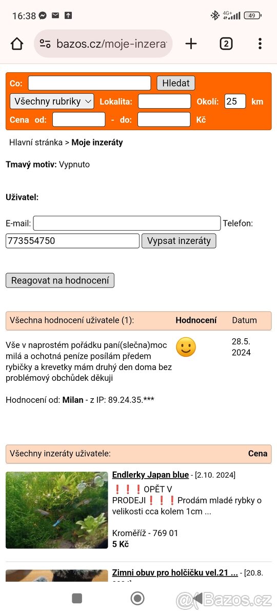 Endlerky Japan blue - 10