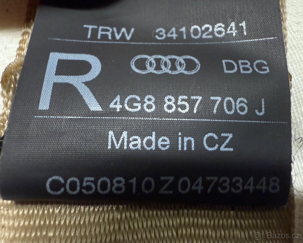 Kompletni airbagova sada + palubni deska - Audi A7 - 10