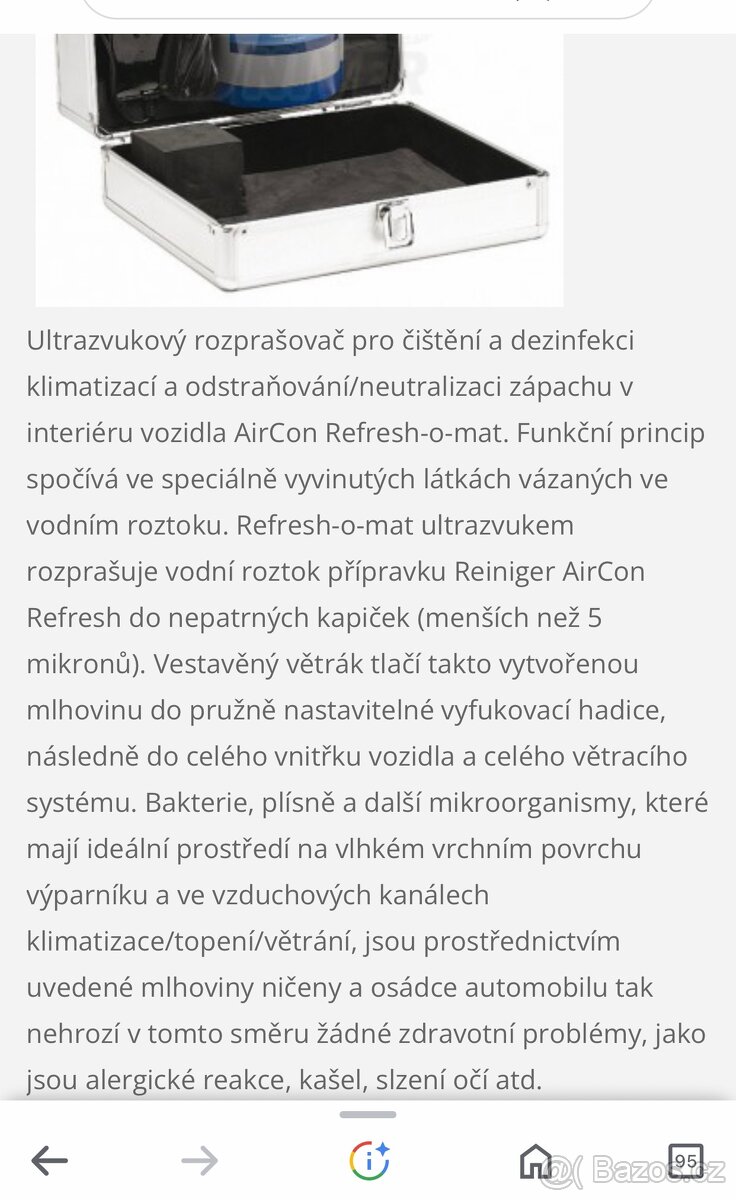 Čistič klimatizace Refres-o-mat - 10