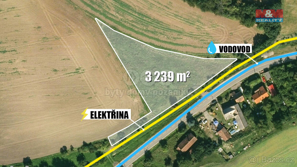 Prodej pozemku, 3239 m², Rokytňany - 10