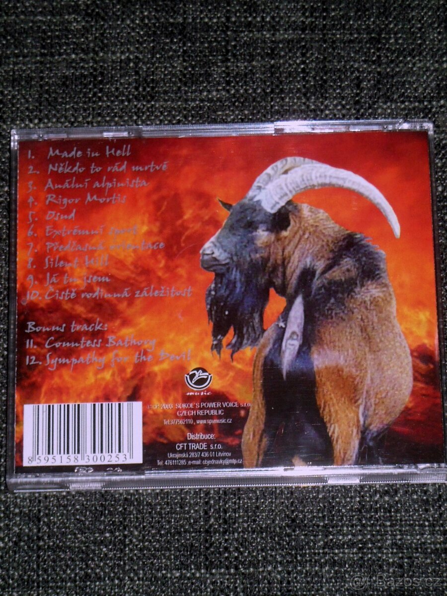 Prodám CD set: 3x CD Törr / NOVÉ dva USA pressy + RARE press - 10