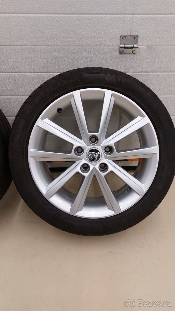 Alu kola 5x112 r17 Teron origo. škoda Octavia III - 10