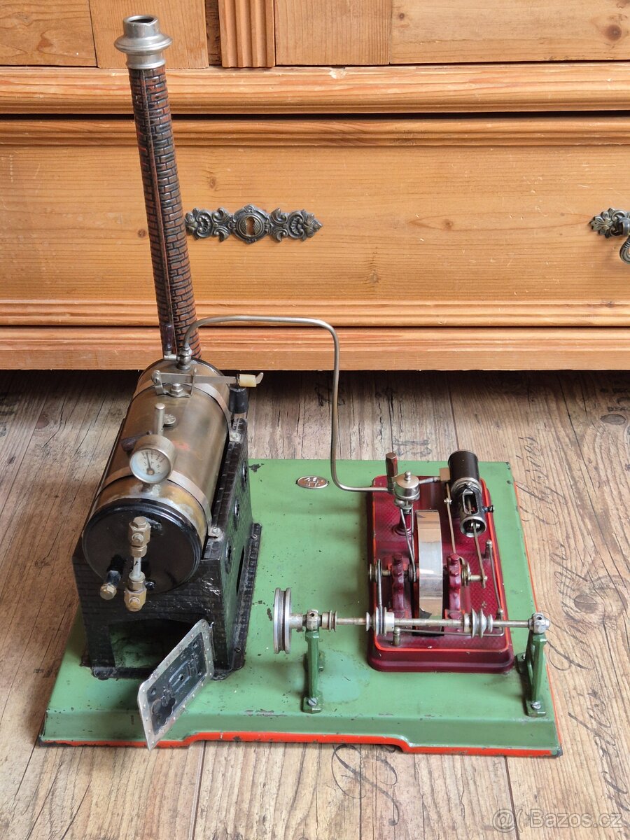 Starožitný parní stroj Josef Falk - Bing Werke, JF BW, 1932 - 10