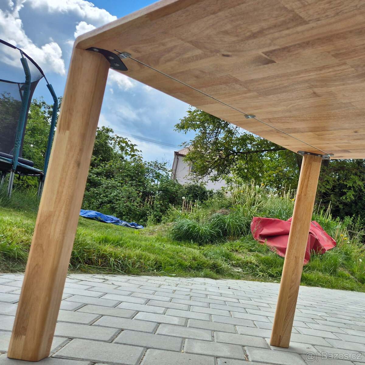 Dubový jídelní stůl 140x80 cm - 10