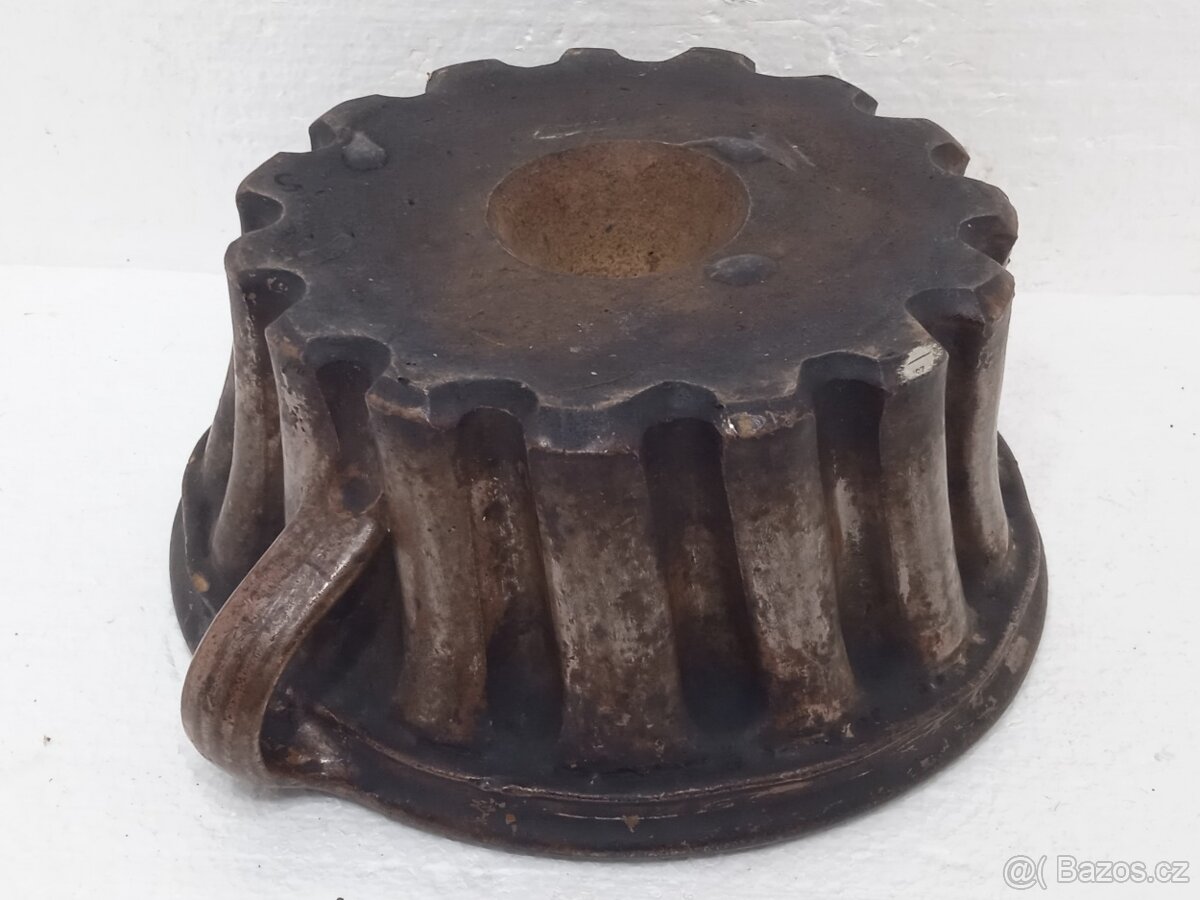 2,5L Stará retro kameninová forma na bábovku OK Stav - 10