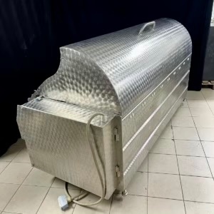 Zánovní nerezová příčí vana Hubert Haas - 10