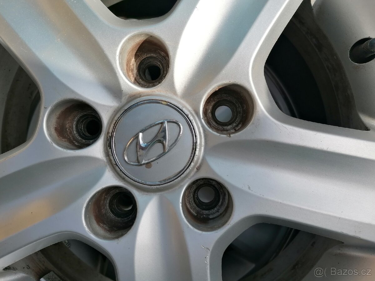 4x ALU kola 114.3 + pneu Danlop 195/65/R15 (Hyundai i30) - 10