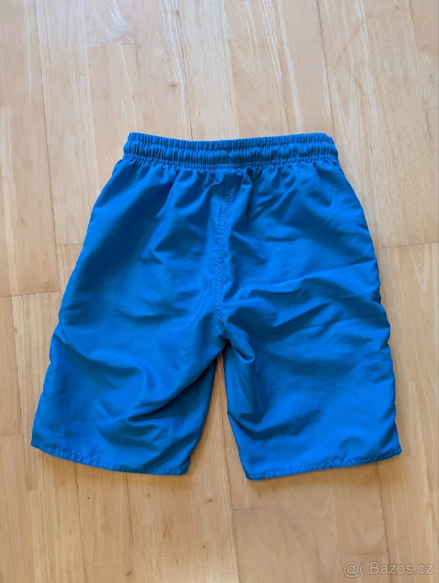 3 ks chlapecké plavky vel.146-152 modré, 6-9 let černé - 10