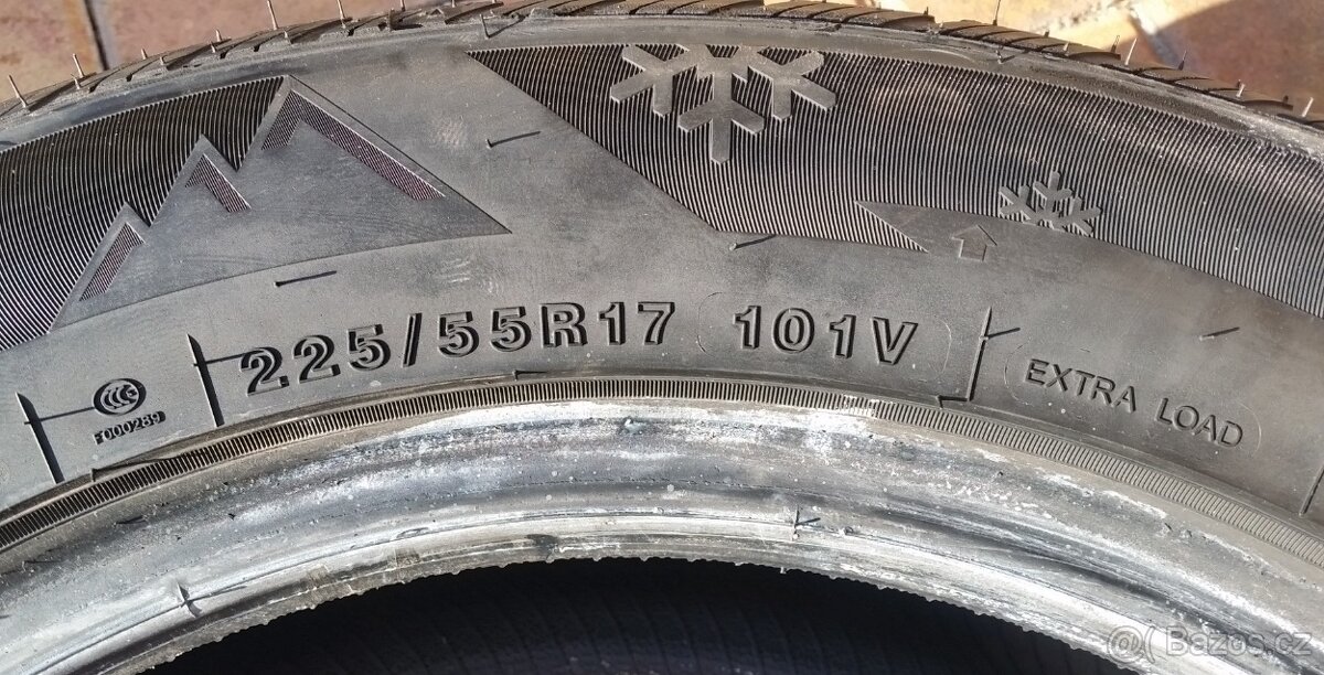 Zimní pneumatiky IMPERIAL 225/55 R17 101V XL r. 2024 4x8mm - 10