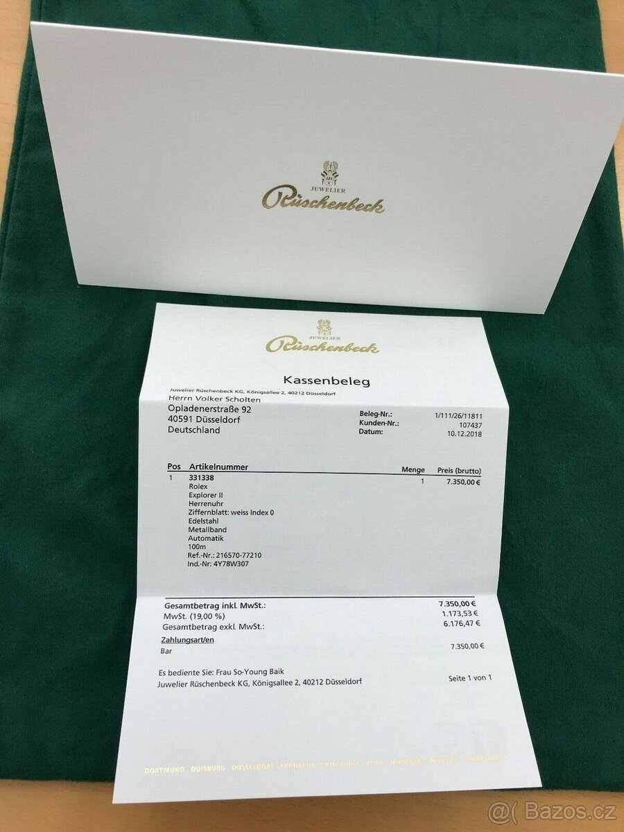 Rolex Explorer II - Pánské hodinky Bílé - 10