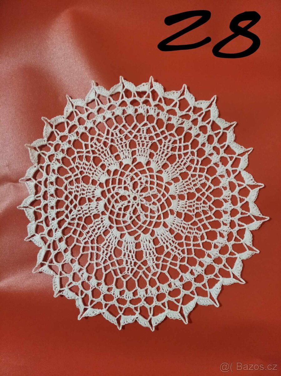 Nové ručně háčkované dečky - 10