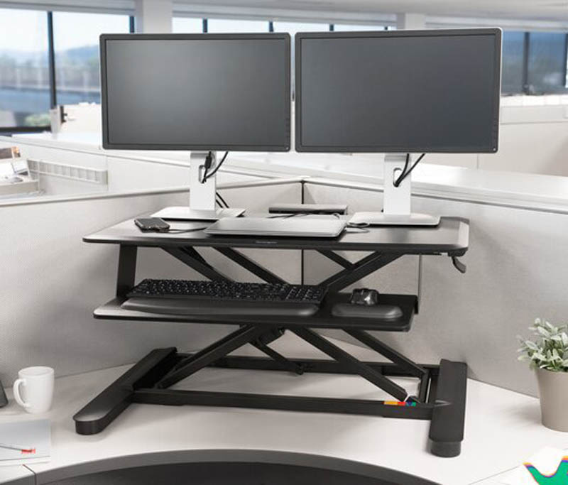 Pracovní stůl pro práci vsedě/vestoje Kensington - nový - 10