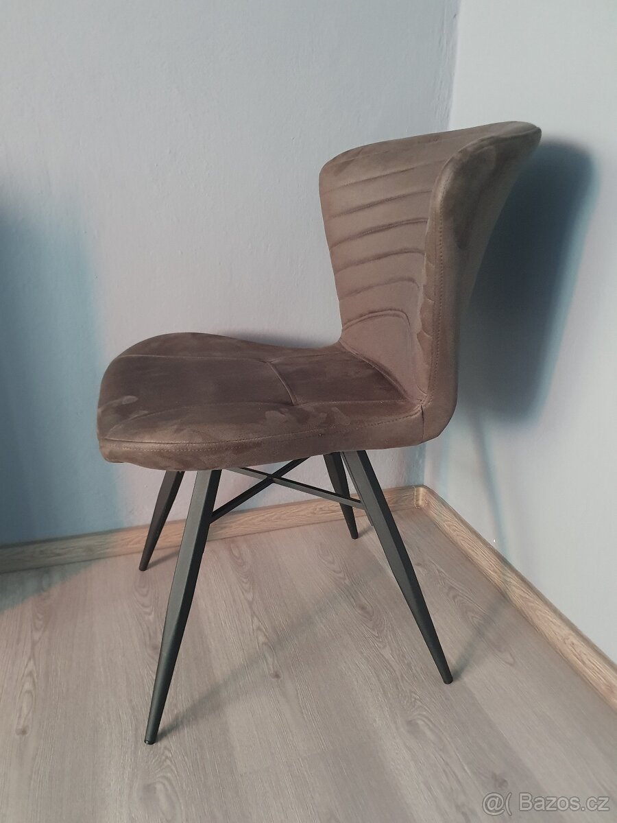 Masivní mangový stůl + polstrovaná židle - 10